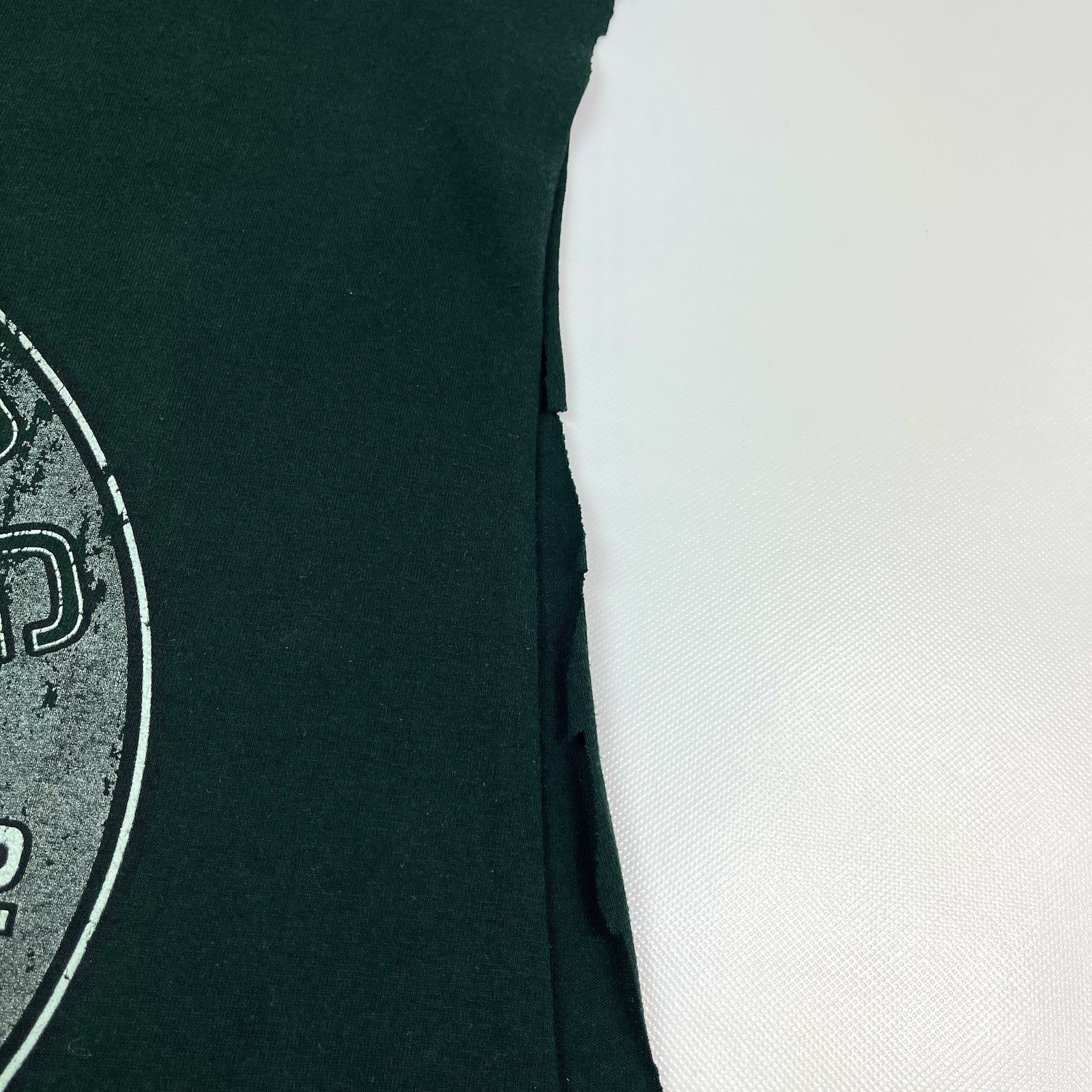 Bullfrog Baseball 2002 Sleeveless Customized Cut-Off T-Shirt Green Men’s L gallery
