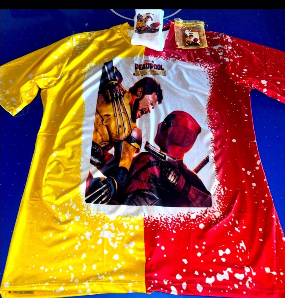 Deadpool Wolverine Shirt Set