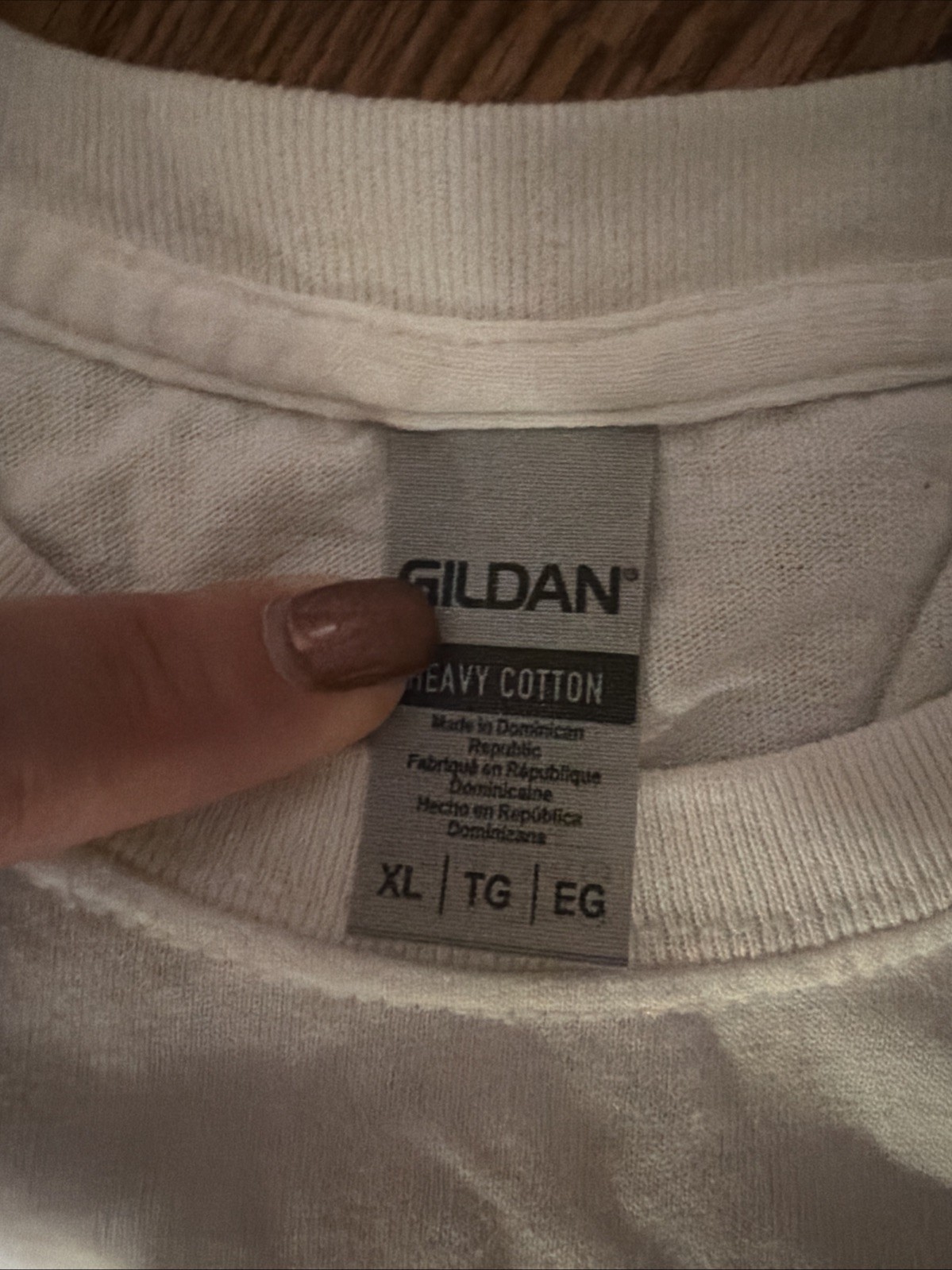 NWOT Hanes Gildan Russell Mixed Lot Set Of 3 WHITE T-Shirt V & Crew All Size XL gallery