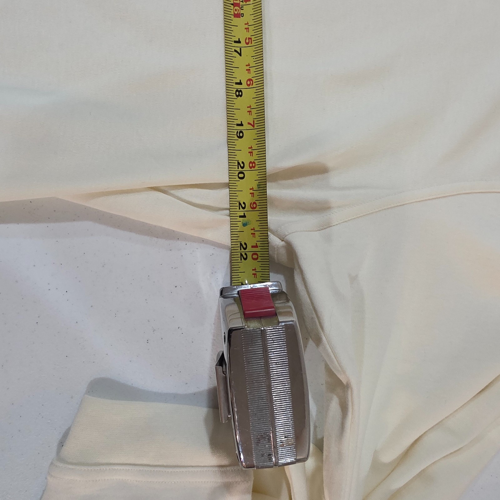 Cutter & Buck XL Mock Neck Shirt Off-White 100% Cotton Canada Minimalist Casual gallery