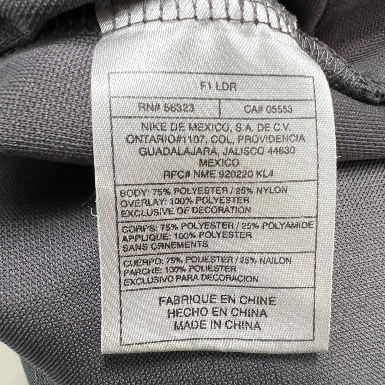 Nike ACG Long Sleeve Shirt Mens Medium Gray Pocket Cargo V Neck gallery