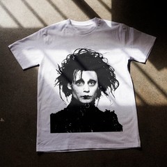 RETRO EDWARD SCISSORHANDS JOHNNY DEPP T-SHIRT S-5XL