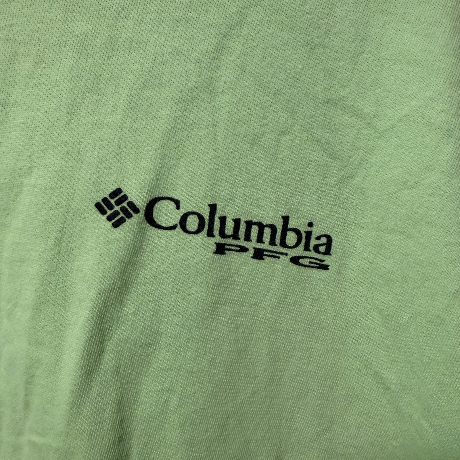 Columbia Shirt PFG Marlin Graphic Mens XL Green Short Sleeve Fishing Tee gallery