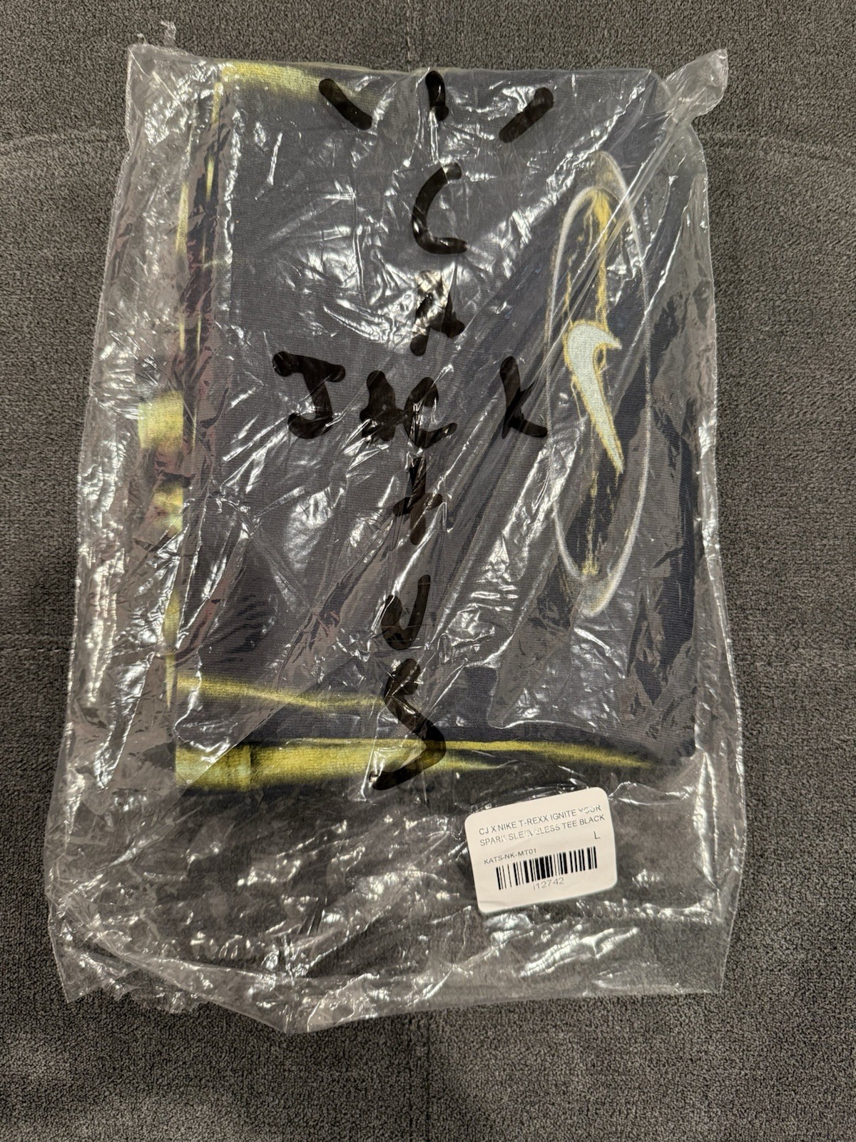 Travis Scott Cactus Jack x Nike T-REXX SLEEVELESS TEE Size L Brand New gallery