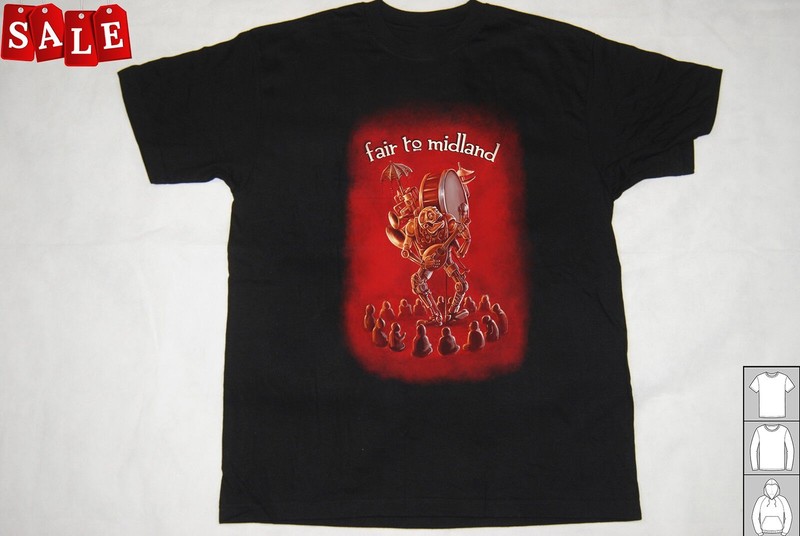 New Popular Fair to Midland Gift For Fans Black All Size T-Shirt  RM448