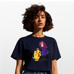 Wacky Races Dastardly And Muttley Retro T-Shirt Shirt Cartoon Hero Mens Clothing
