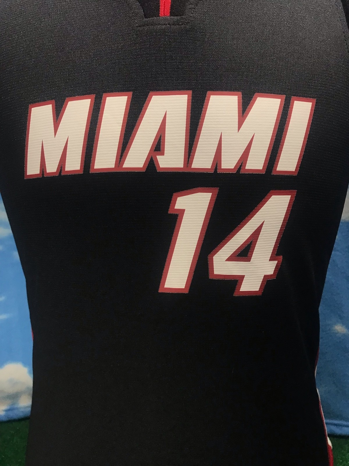 Miami Heat Jersey Shirt Tyler Hero 14 YOUTH Medium M Black NBA Finals C9 gallery