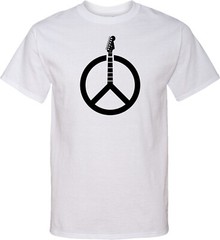 Guitar Peace Tall T-shirt