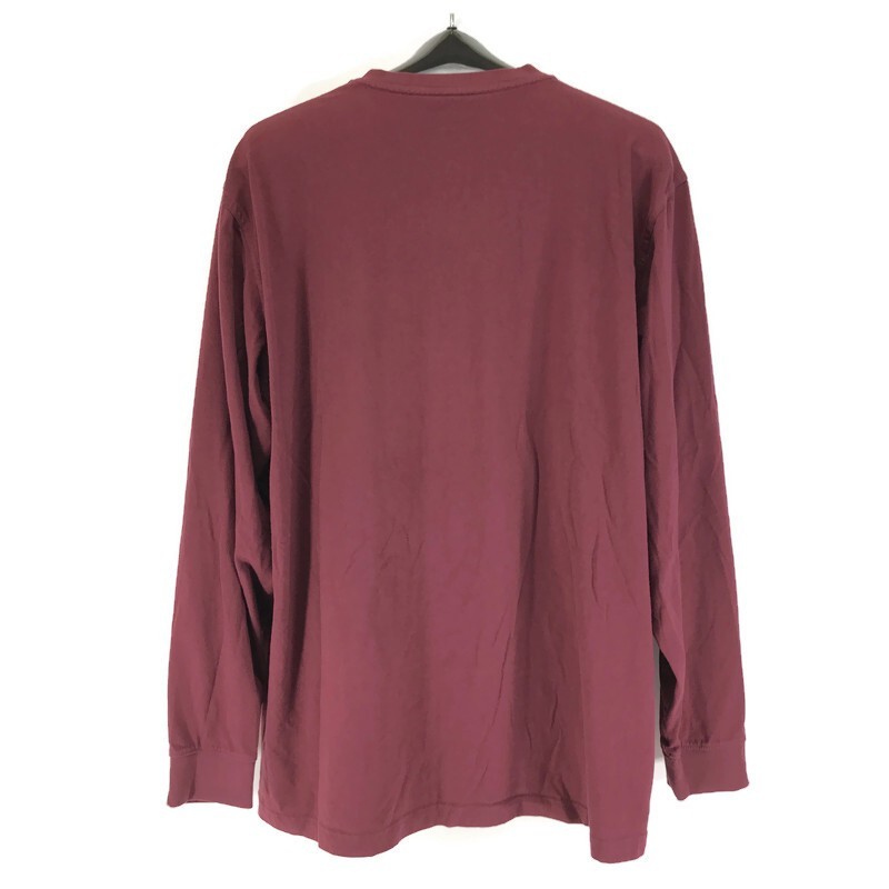L.L. Bean Carefree Unshrinkable Tee Henley Men's Large Tall Traditional Fit Port gallery