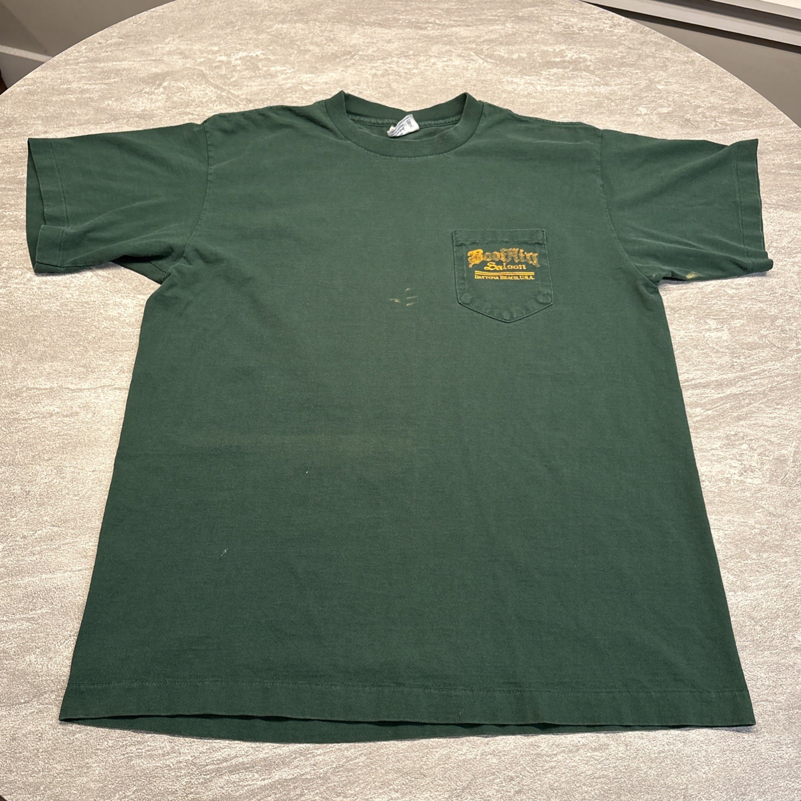 Vintage 90s Boot Hill Saloon Shirt XL Daytona Bike Week Single Stitch Chopper gallery