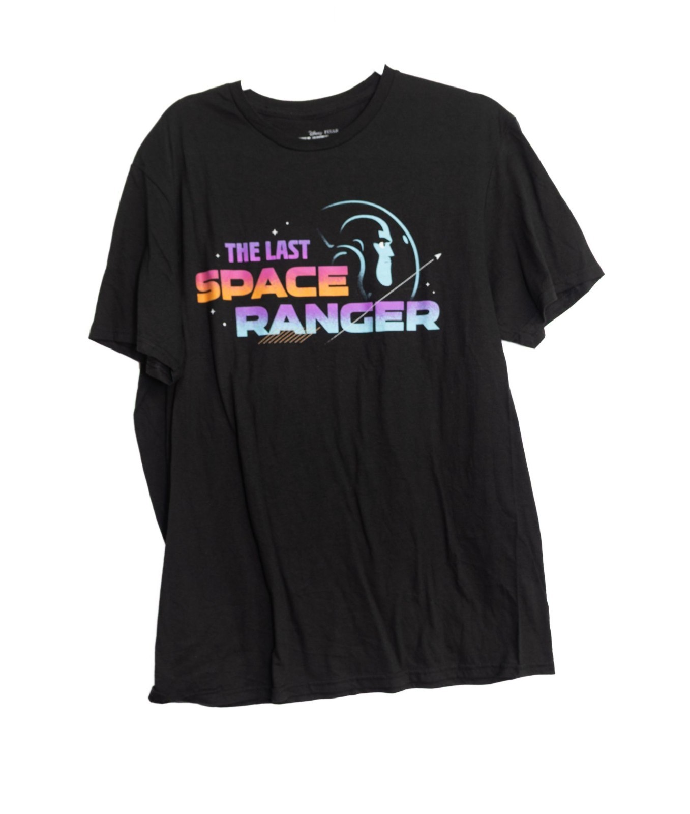 Disney Pixar The Last Space Ranger Black T-Shirt Unisex Size L