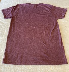 “May Contain Wine” T-Shirt Large Purple