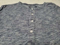 Bonobos Henley Standard Fit Long Sleeve Pullover Lightweight Shirt Size Small