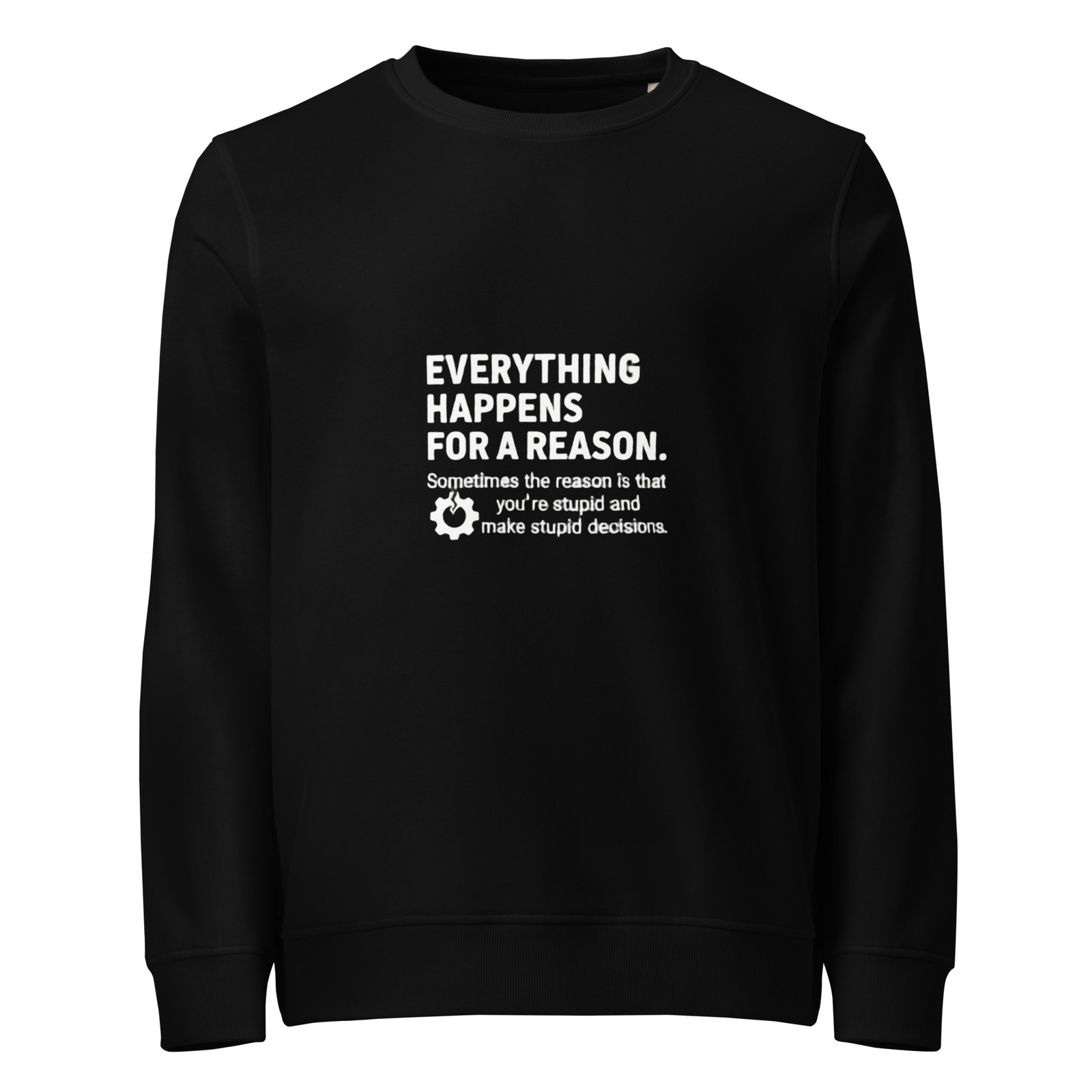 Unisex organic sweatshirt