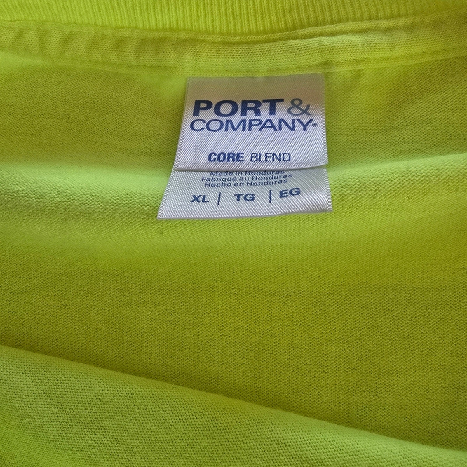 Safety Yellow Long Sleeve T Shirt I Got Mud In My Blood & Gret Nustar TShirt XL gallery