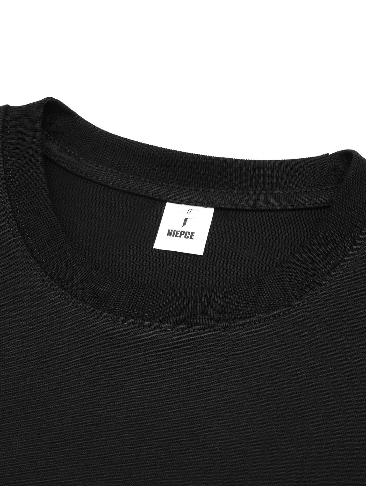 Niepce Men's Koi Fish Embroidery Tee Japanese Streetwear T-Shirt gallery