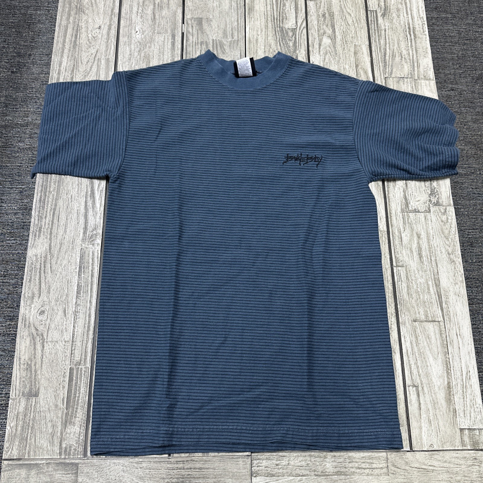 Vintage Bugle Boy Striped Tshirt XL Made In Usa 90s Retro gallery