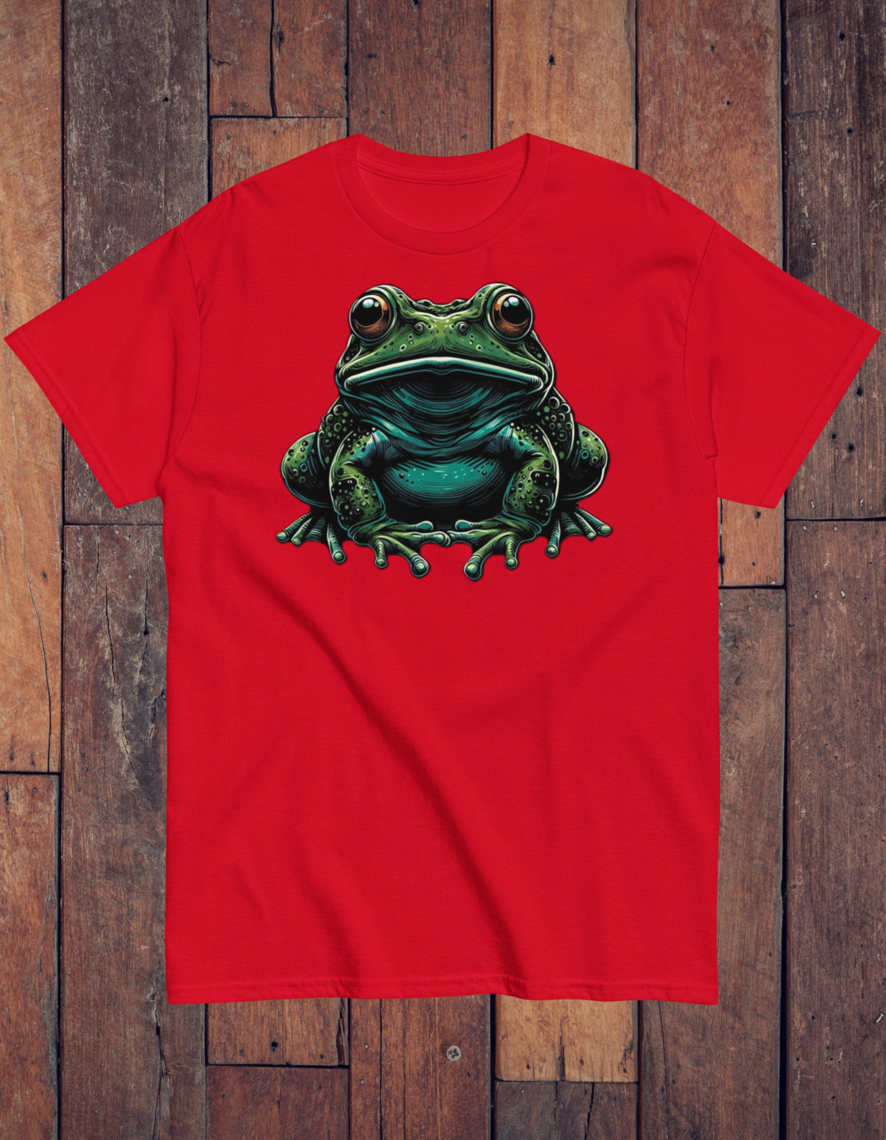 Bullfrog funny T-shirt fun humorous reptile gift present for frog lovers. unisex gallery