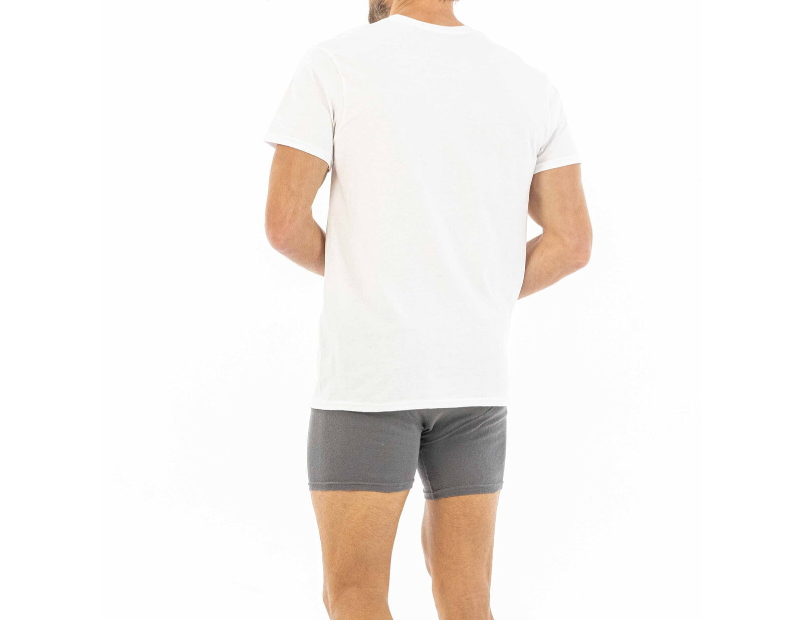 Gildan Men's 10 Pack Short Sleeve Crew T-Shirt White Size Medium NEW gallery