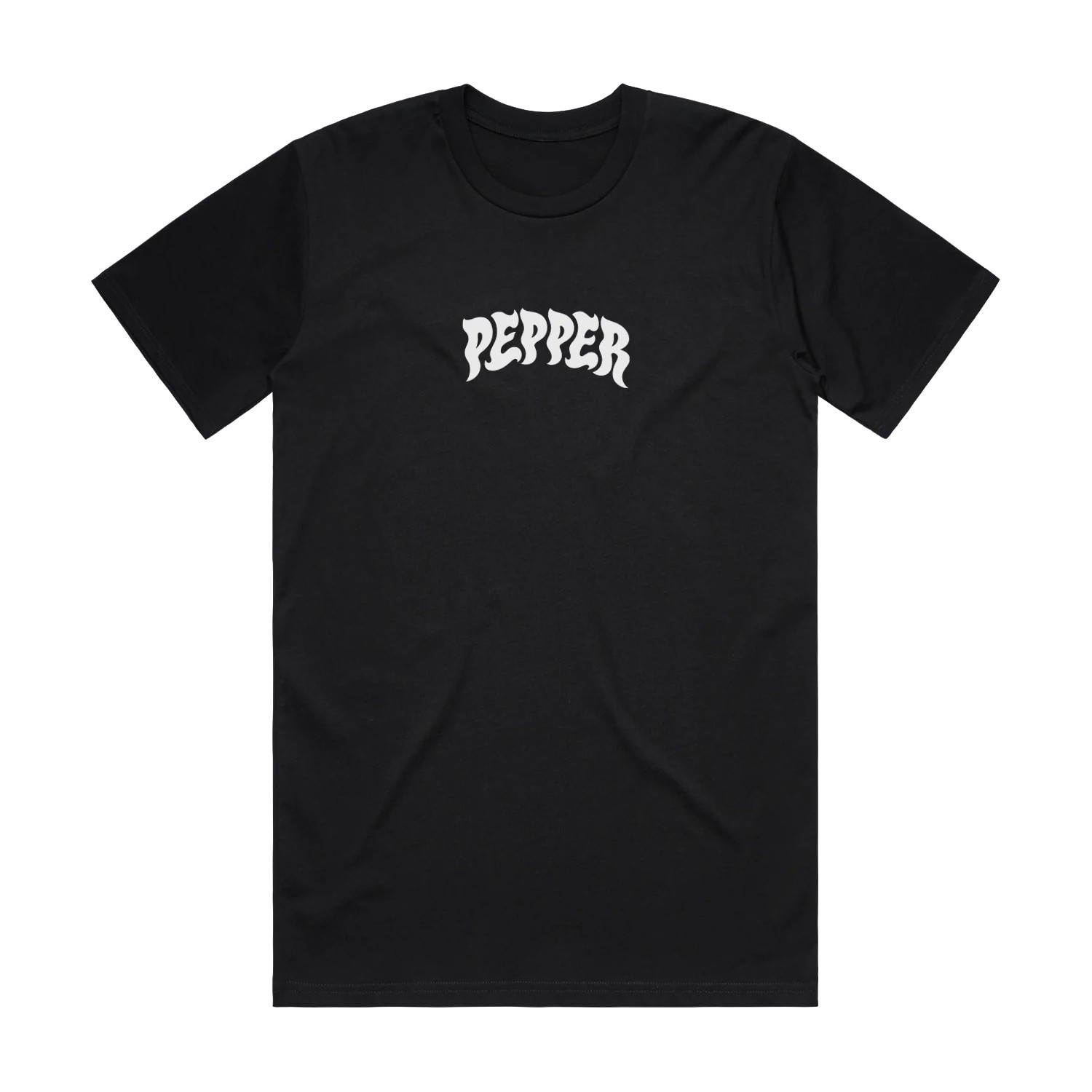 Pepper Griptape Shirt Logo Black gallery
