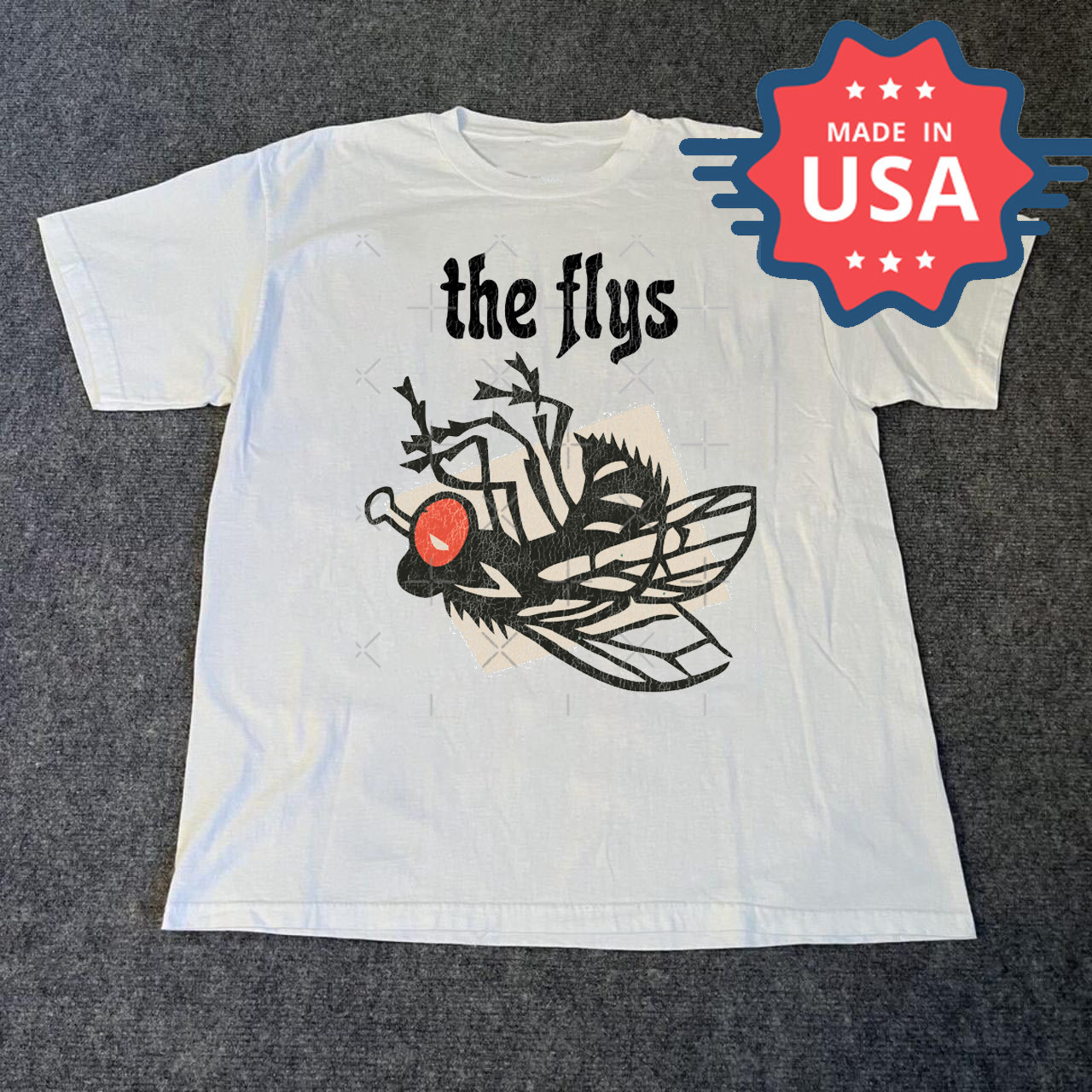 The Flys Band Cotton Navy Shirt Unisex Concert S to 5X AC139 gallery