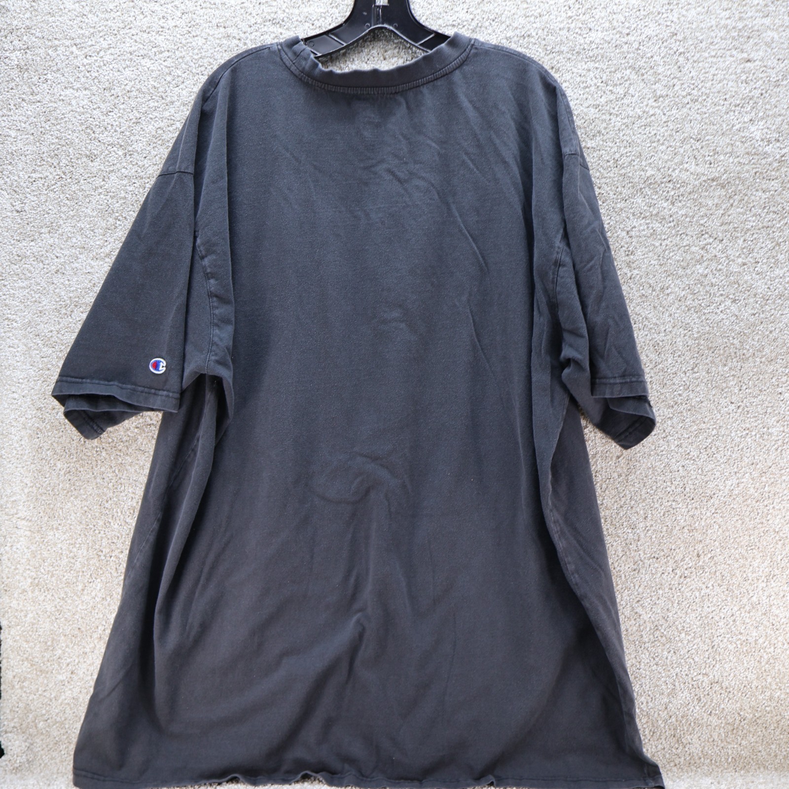 Champion Mens 3XLT Tall Graphic T-Shirt Black (see photo for flaw) gallery