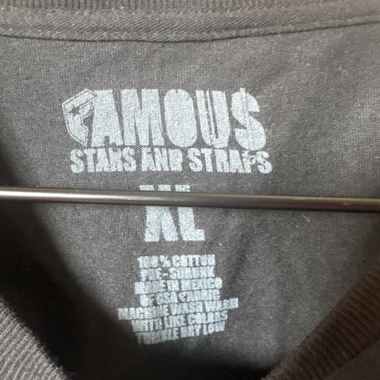 Famous Stars and Straps x The Wild Ones Vintage Y2K Tee Black T-Shirt XL W. Tag gallery