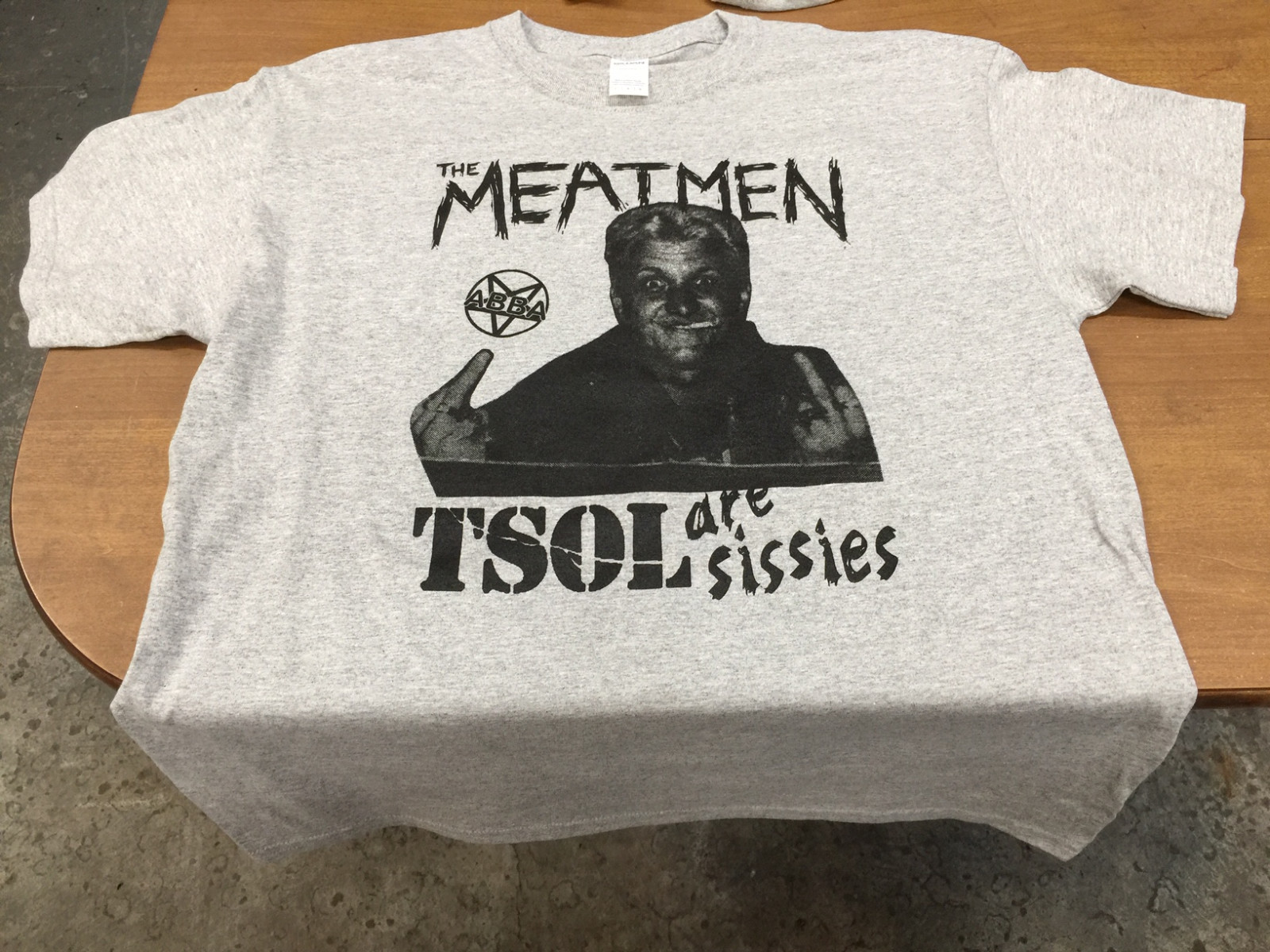 Meatmen Shirt TSOL germs gbh kbd bad brains negative approach punk ssd gallery