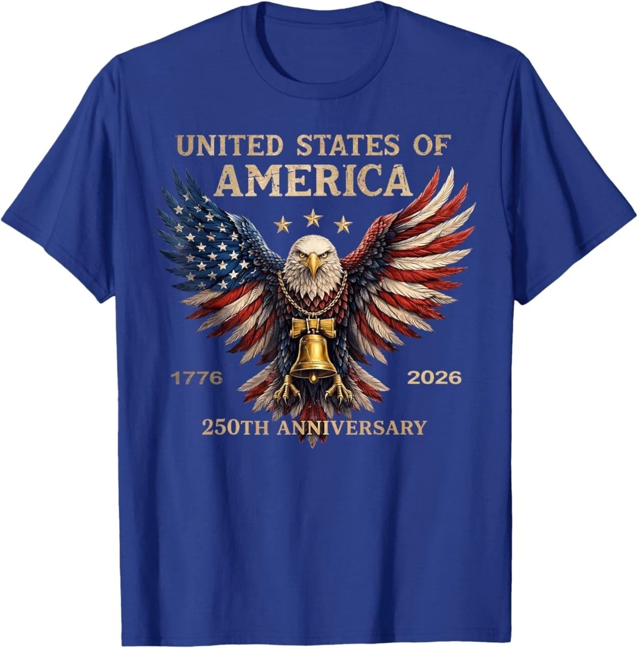 Retro 250th Anniversary The United States of America T-Shirt gallery