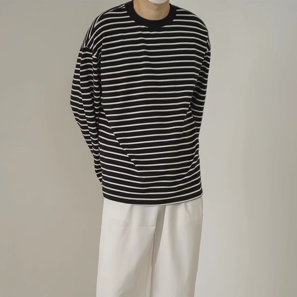 Casual Outing Korean Casual Tops 95% Polyester 5% Spandex All-match Clothing gallery