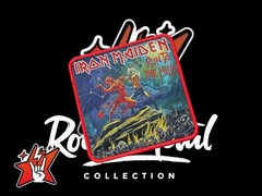Iron Maiden Exclusiv Woven Patch Singles Cover Album & More Judas Priest Saxon