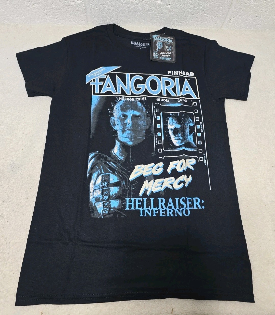 Fangoria Hellraiser Pinhead Inferno Graphic T-Shirt Men’s Size XL (Fang)