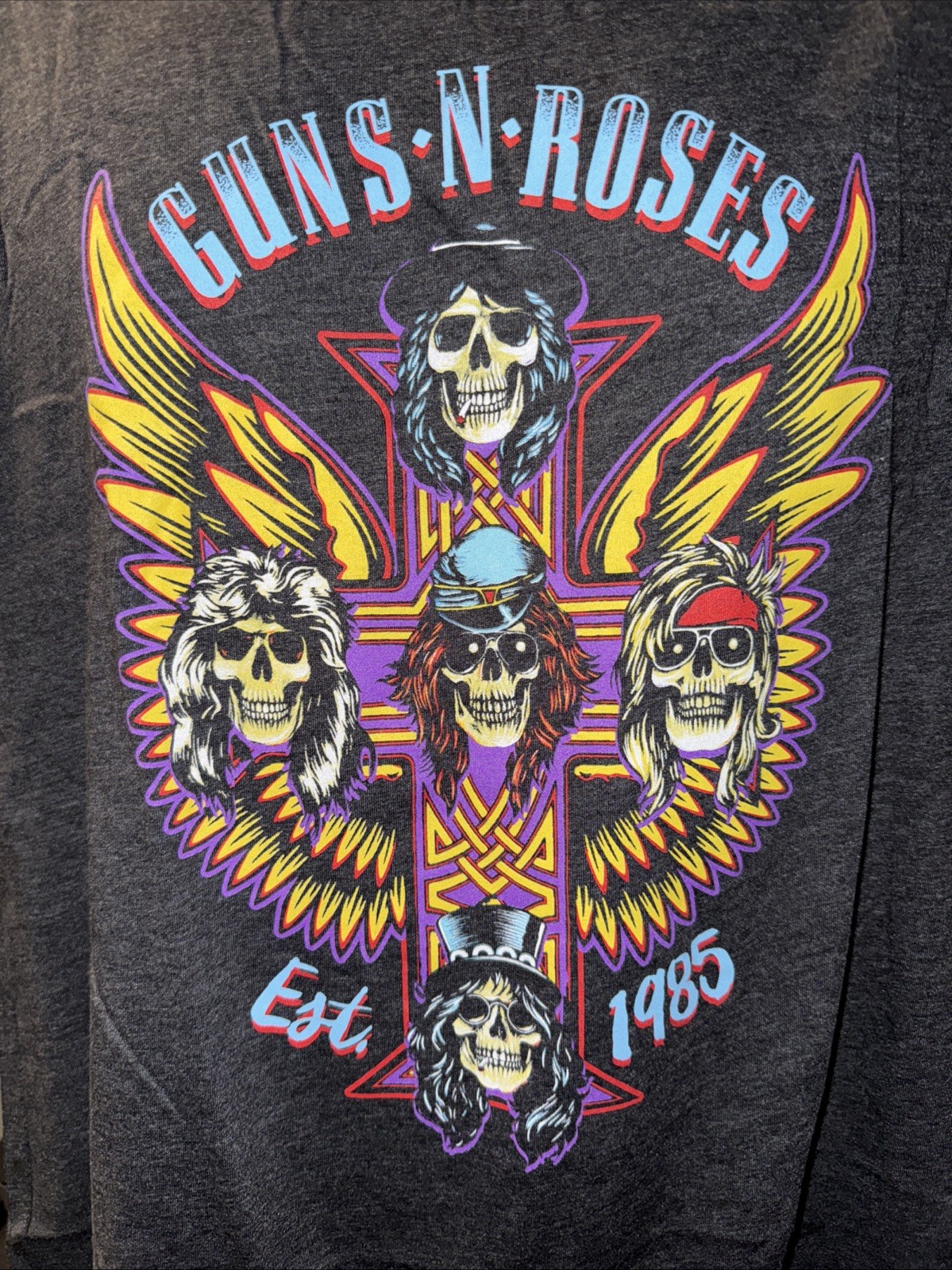 Guns N’ Roses Official Merchandise Classic Est 1985 Logo Tank T Shirt XL NEW