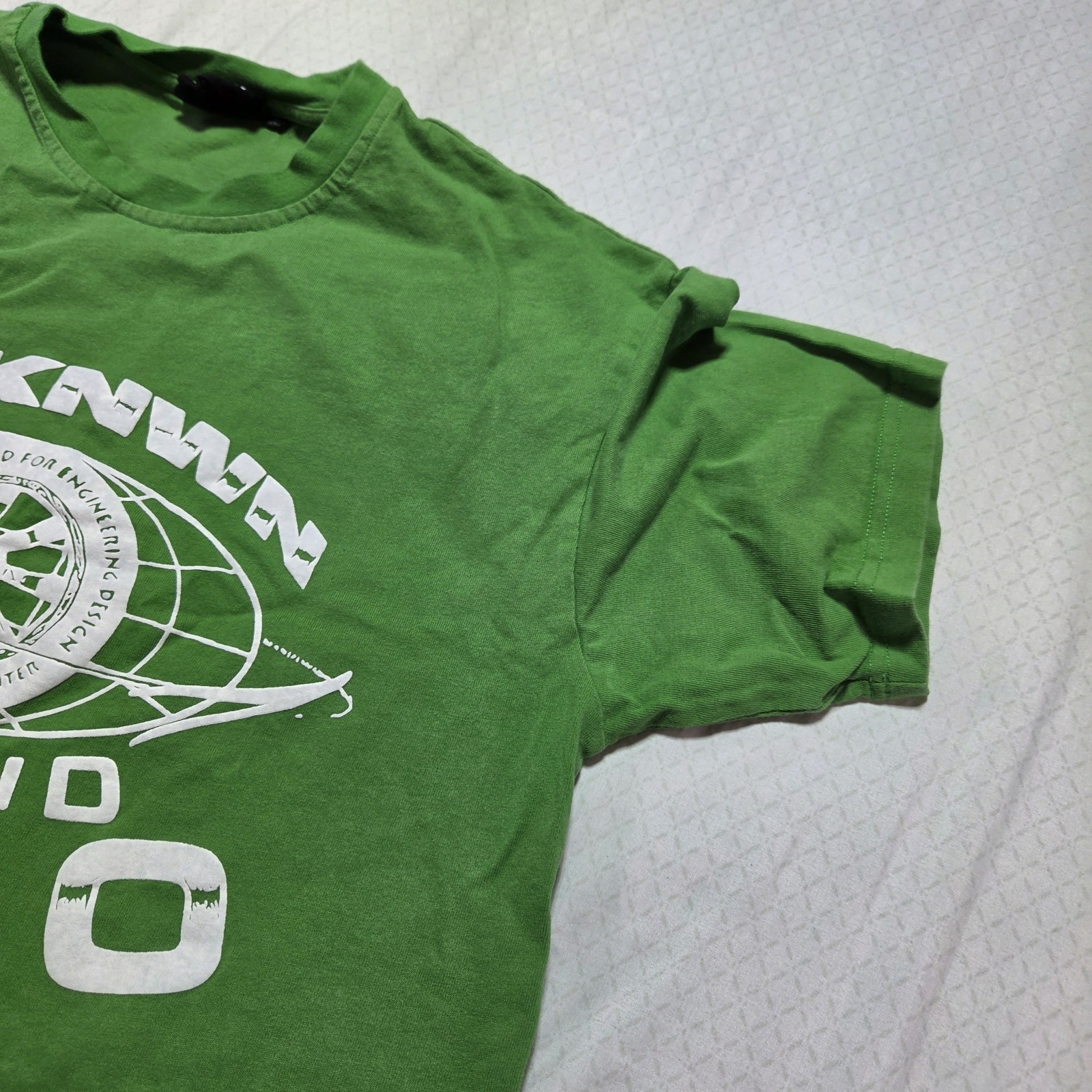 UNKNWN Beyond 2000 Graphic T Shirt Green Mens Medium Streetwear LeBron Brand gallery