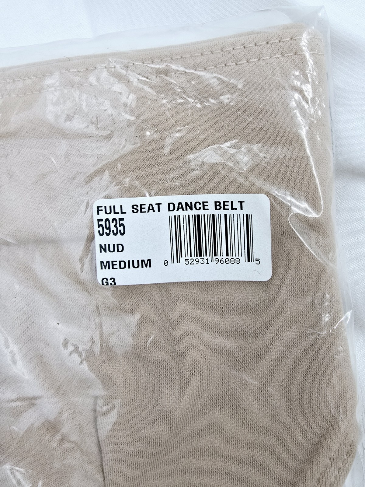 2 Capezio Mens Full-seat Dance Brief Nude Medium gallery