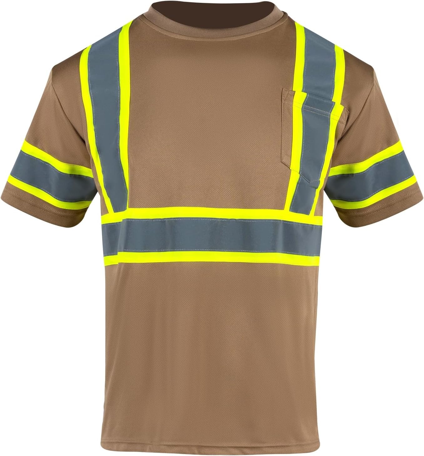 Safety Reflective High Visibility Shirt for Men ANSI Class 3 Hi Vis Construction gallery