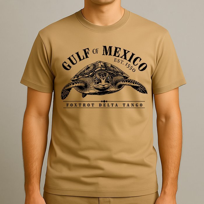 Foxtrot Delta Tango Turtle Gulf Of Mexico Protest T-Shirt Unisex gallery