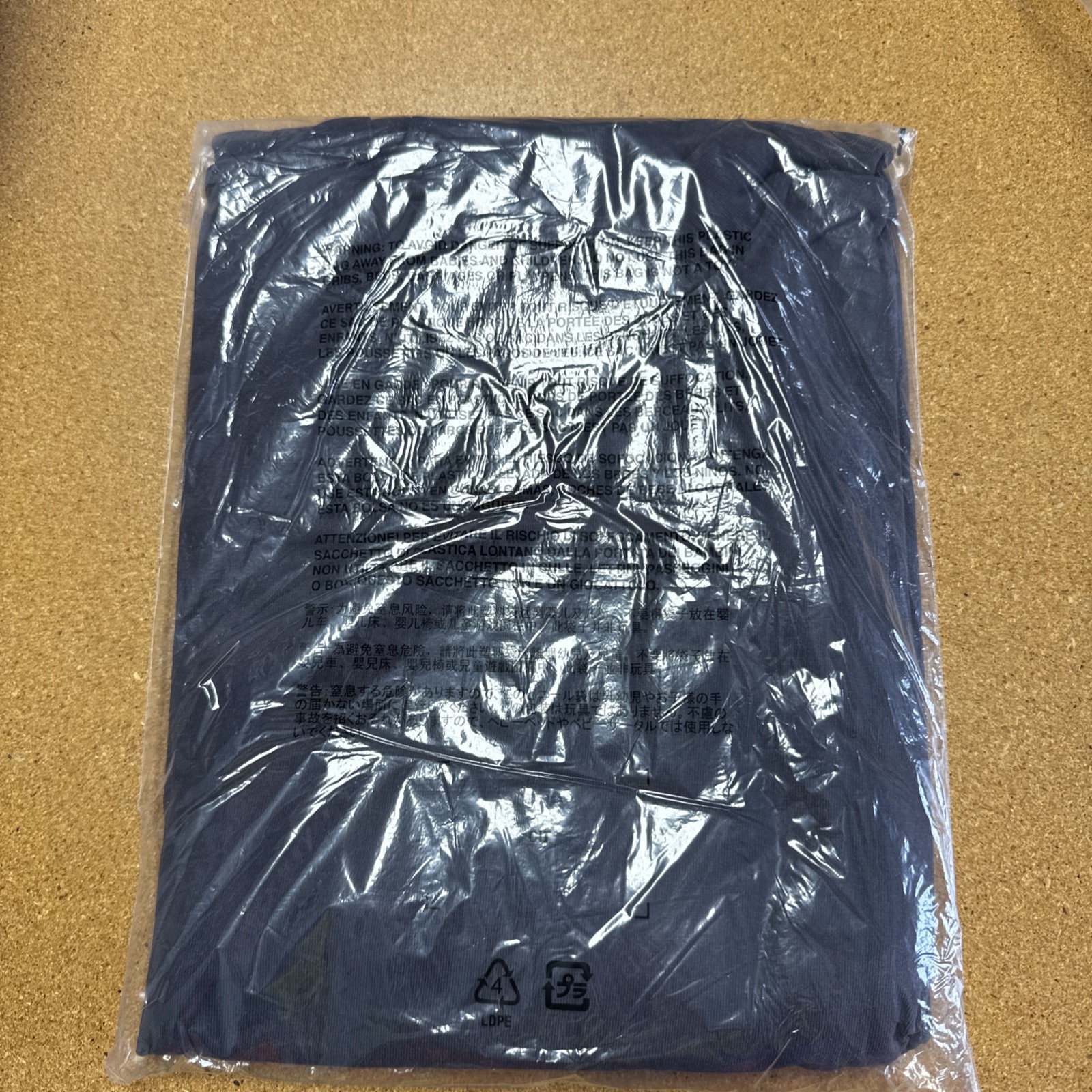 Yeezy Gap YZY 10A Dove Long Sleeve Shirt Dark Grey Medium gallery