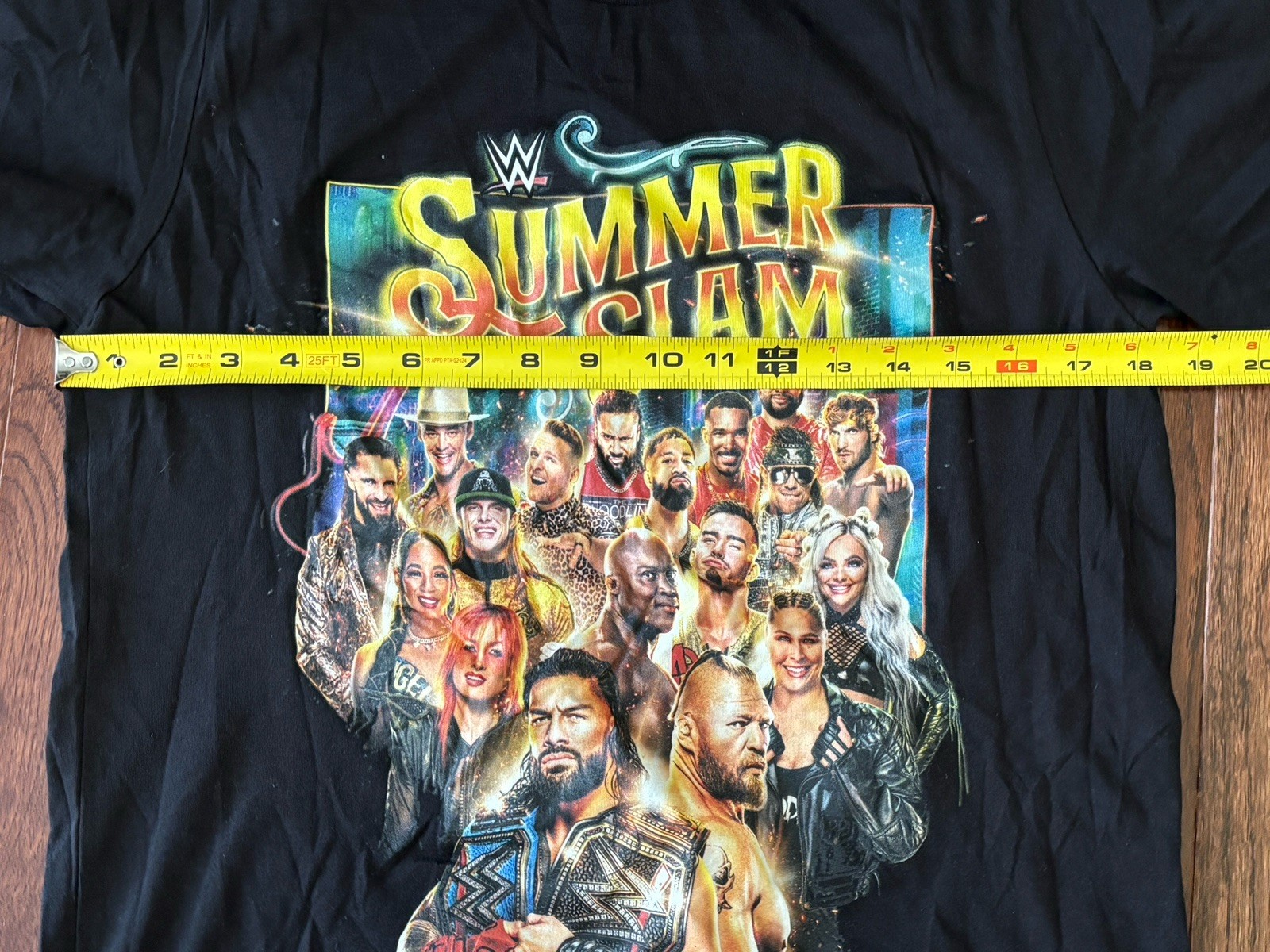 WWE Summerslam 2022 Nashville TN Roman T-Shirt Medium NWT gallery