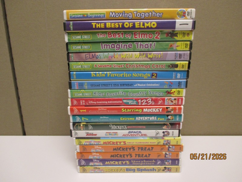 Kids Assorted DVDs – Buy More, Save More [LIST 1]