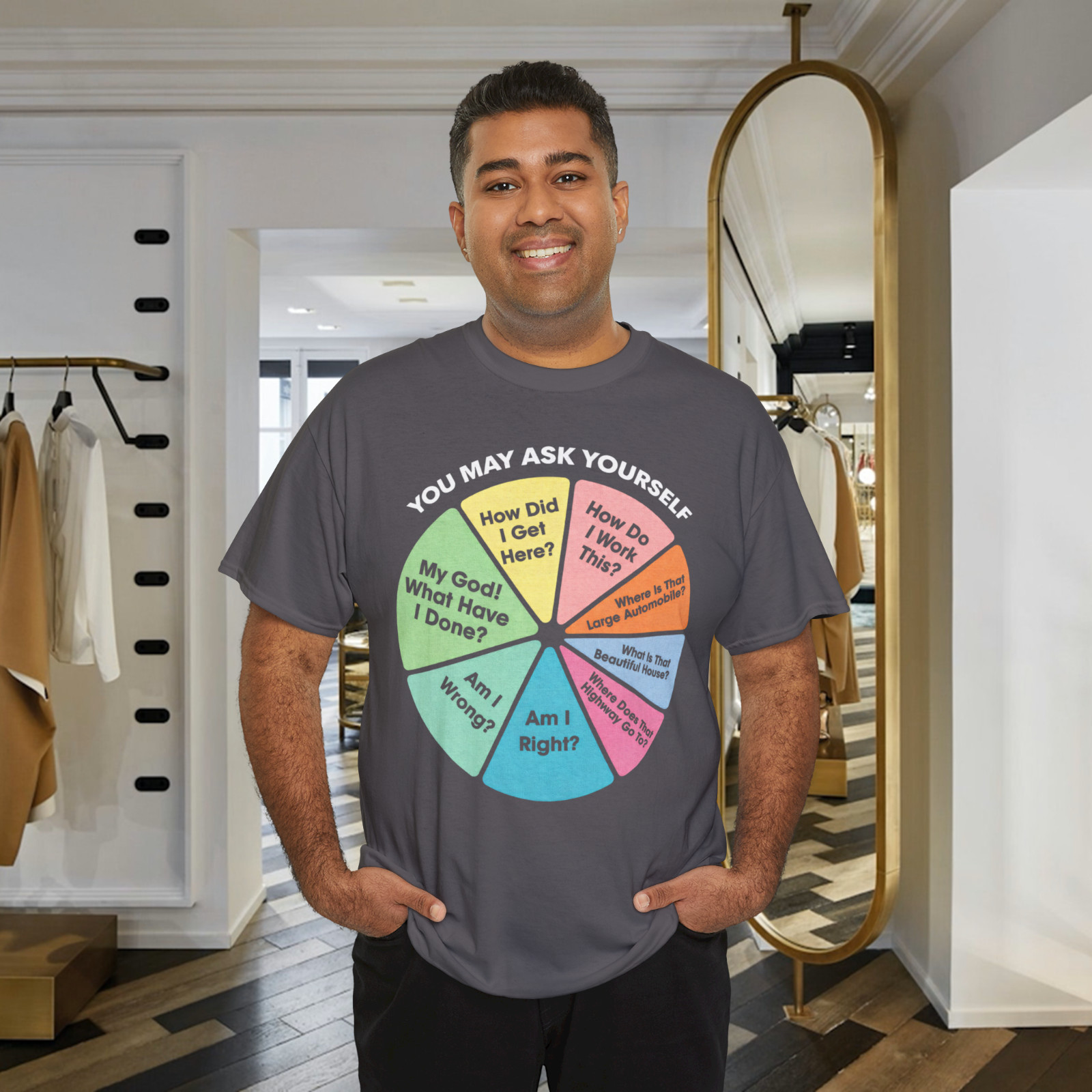 You May Ask Yourself Once In A Lifetime Talking Heads T-Shirt gallery