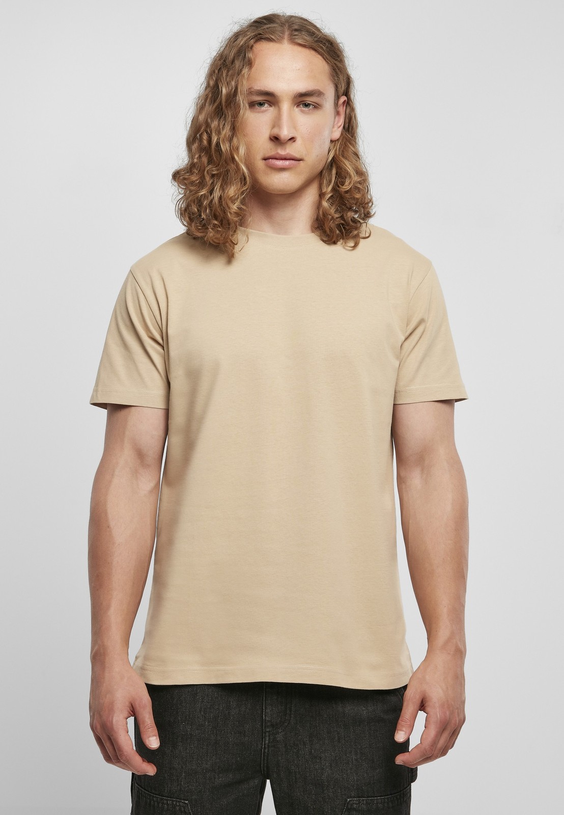 Round Neck T-Shirt - Adults Plain Short Sleeve soft Cotton Tee|Multiple colo (A) gallery