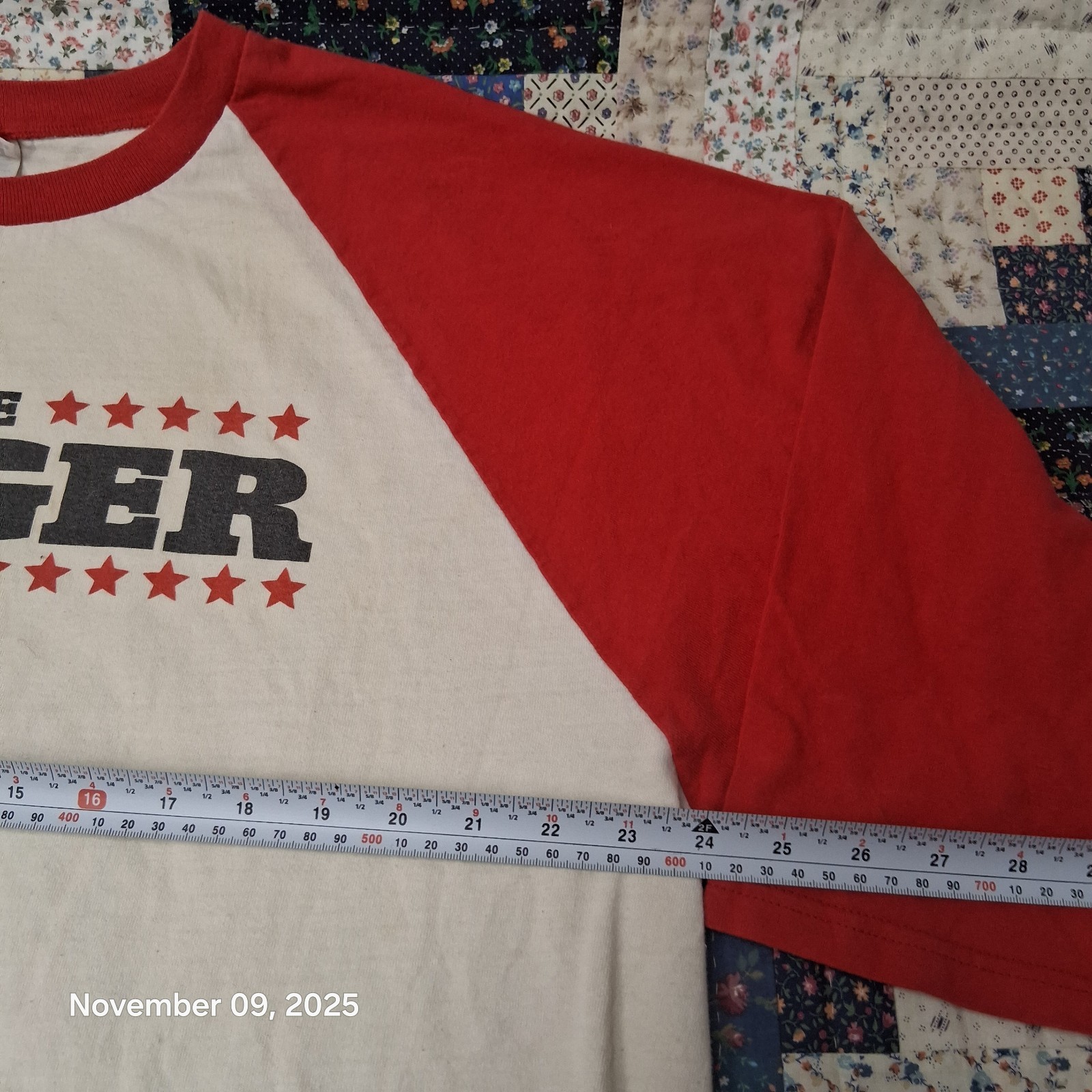 The Ringer Johnny Knoxville Jeffy 0 1/2 Sleeve Jersey Shirt Size XL Y2K vintage gallery