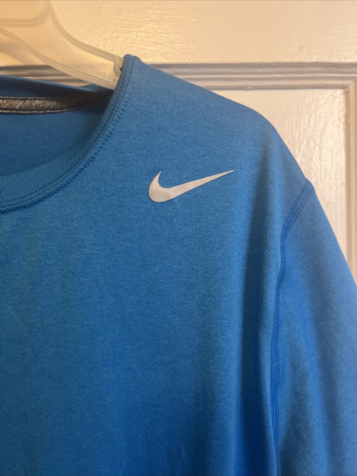 Nike Shirt Men’s Medium Blue Dri-Fit Jogging Running Sports Gym Shirt Dri Fit gallery