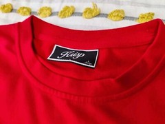 Krisp NYC Men’s Red Large Tshirt Short Sleeve Street Wear Best Match Zipper