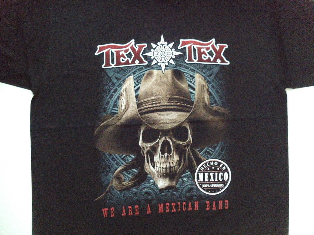 TEX TEX SHIRT,EL TRI LIRAN ROLL BANDA BOSTIK INTERPUESTO ROCK URBANO EL HARAGAN