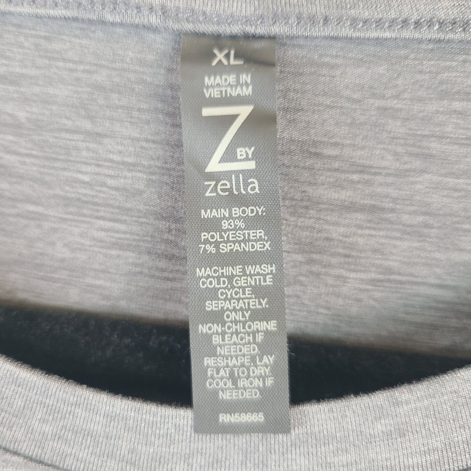 NEW Z By Zella Men's Grey Forged Short Sleeve T-Shirt Sz XL Nordstrom gallery
