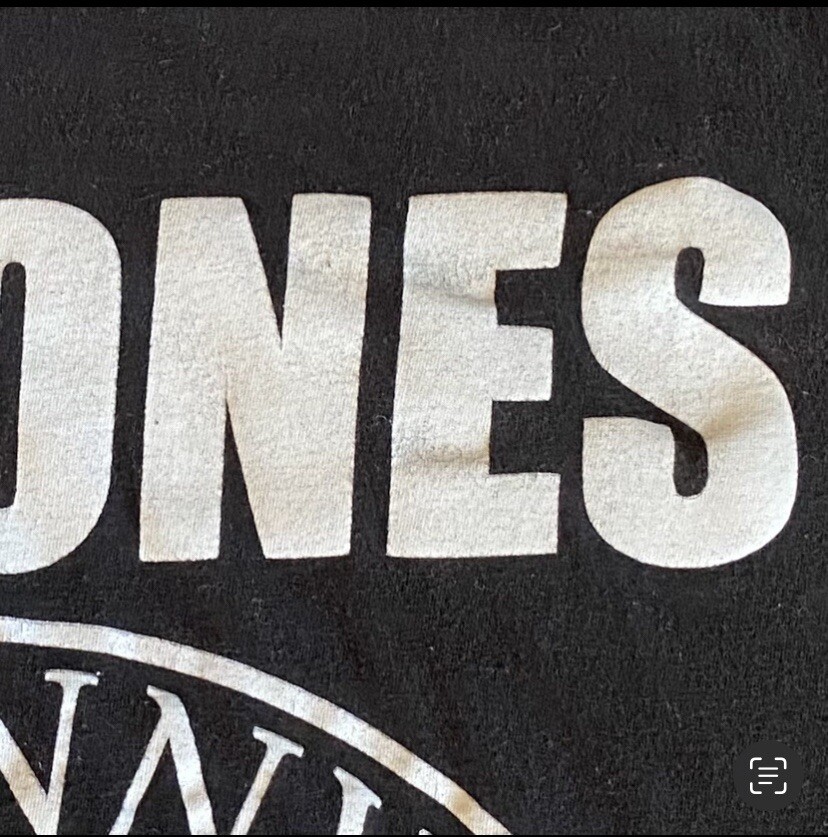 RAMONES Presidential Seal Logo Licensed Punk T-Shirt 2019. MEDIUM (NV) Preowned gallery