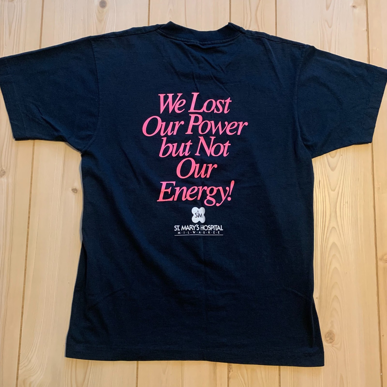 Vintage St. Mary's Hospital Milwaukee Electric Co. 1990 Single Stitch T-Shirt L gallery