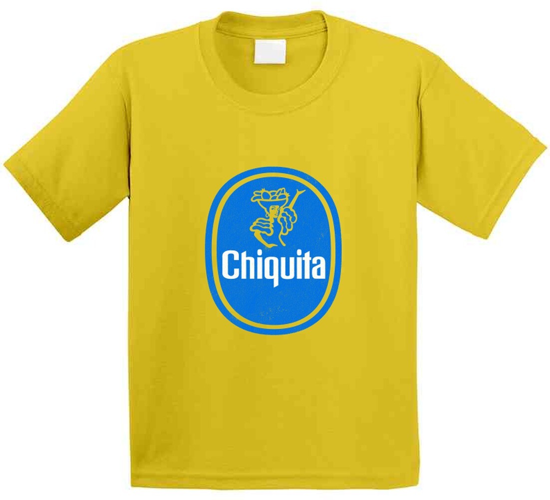 Chiquita, T-, Bananas Vintage Retro Daisy Yellow Unisex Soft Cotton tee T Shirt gallery